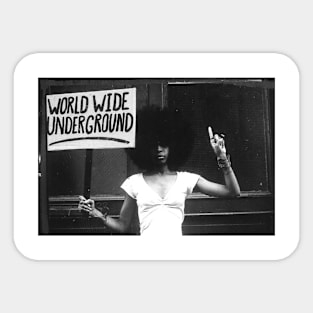 World Wide Underground Sticker